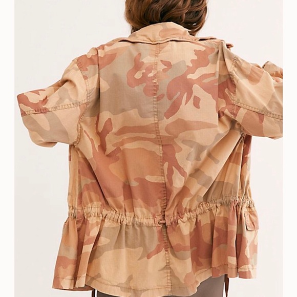 FREE PEOPLE Lead The Way Camo Jacket - Picture 6 of 8